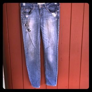 Ripped Hollister Jeans